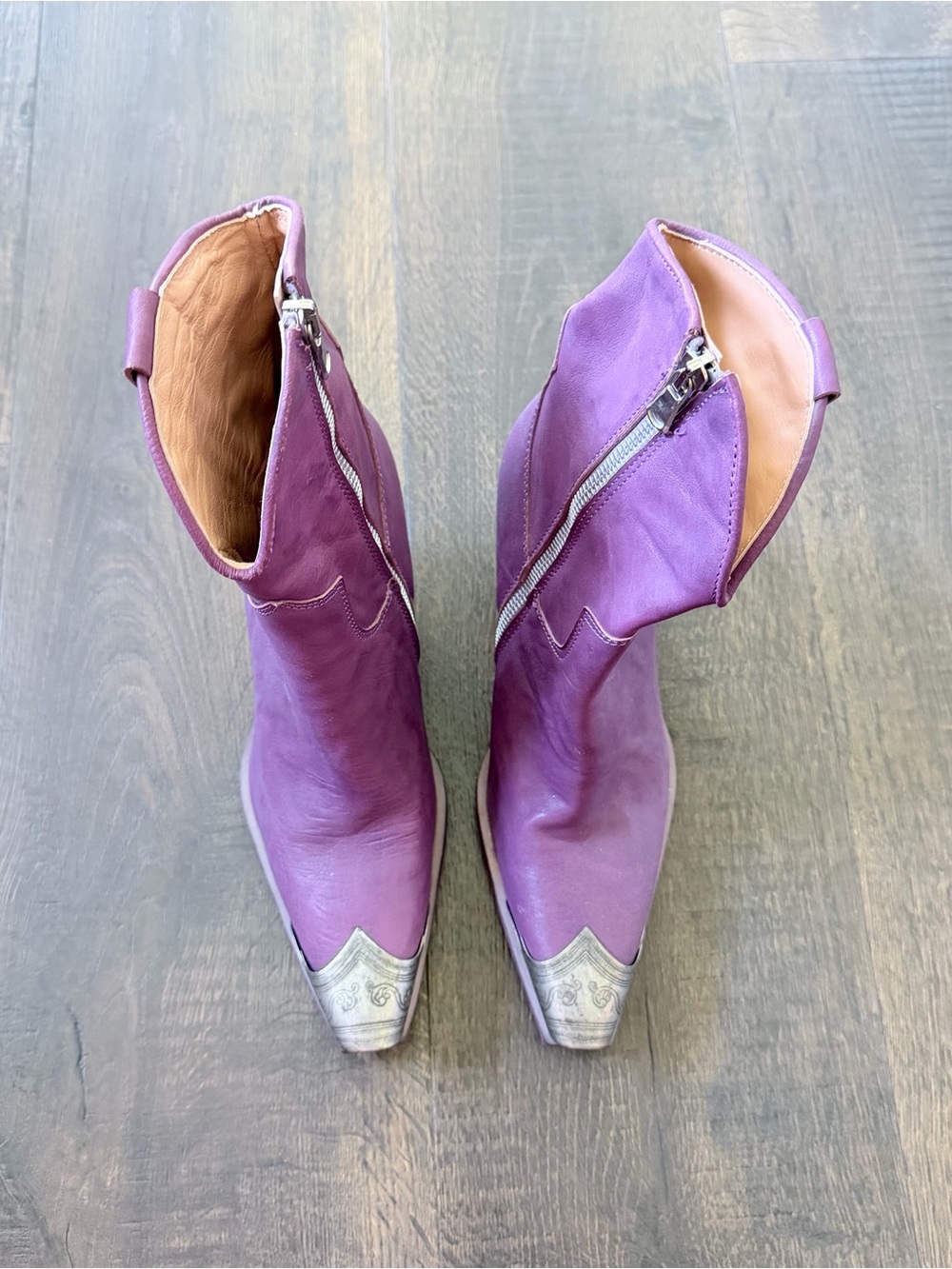 Free People Brayden Western Boot | Orchid | 6.5/36.5 - Picture 4 of 8